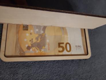 Preview: Geschenkbox für Gutscheine & Geldscheine